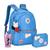 Kit Mochila Estojo Rebecca Bonbon College Oficial Copo 550ml Rb Lançamento Azul