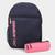 Kit Mochila Olympikus 16L + Estojo Marinho, Pink