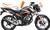 Kit Moto Adesivo Completo Titan 160 2022 - 2023 Laranja