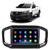 Kit Multimídia Android Fiat Strada 2022 2023 2024 9 Polegadas Tv Online GPS Bluetooth Wi-Fi Rádio USB Black Piano