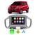 Kit Multimidia Carplay/Android-Auto Uno 2015 A 2021 Com Duto de Ar 7" Comando Por Voz Siri GPS Wi-fi Ar Escovado