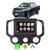 Kit Multimidia Chevrolet S10 Trailblazer 2017 2018 2019 2020 2021 7" CarPlay Tv Online Bluetooth Ar Analógico Grafite Escuro