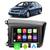 Kit Multimidia Civic 2012 2013 2014 2015 2016 7" Android Auto CarPlay Voz Google Siri Tv Bluetooth Grafite Escuro