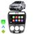 Kit Multimidia Honda City 2009 10 11 12 13 2014 9" CarPlay Android Auto Bluetooth Google Assistente e Siri C/ Ar Analógico Cinza
