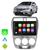 Kit Multimidia Honda City 2009 10 11 12 13 2014 9" CarPlay Android Auto Bluetooth Google Assistente e Siri C/ Ar Analógico Prata