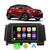 Kit Multimidia Kicks 2016 2017 2018 2019 2020 2021 2022 7" Android Auto CarPlay Voz Google Siri Tv Online Preto Fosco Friso Prata