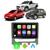 Kit Multimidia Palio Siena 2012 13 14 15 16 17 18 19 2020 Youtube 9" C/ Furo CarPlay Bluetooth  C/ Furo Grafite Escuro Brilhante