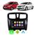 Kit Multimidia Sandero Logan 2015 16 17 18 19 20 21 22 23 24 7" CarPlay Android Auto Bluetooth Tv Online Black Piano