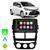 Kit Multimidia Yaris 2018 19 20 21 22 23 2024 7" Android Auto CarPlay Gps Tv Voz Google Siri Bluetooth  Ar Analogico Black Piano