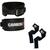 Kit musculação fitness cinto e strap 2024 Preto