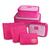 Kit Organizador De Malas com 6 Peças Lisa - Jacki Design Pink