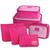 Kit Organizador Para Mala De Viajem Com 6 Peças Jacki Design Cores Variadas Pink