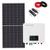 Kit Painel Solar Monocristalino 399kkWh/mês com Inversor 5kW 220V Livoltek NOVO