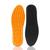 Kit Palmilha Ortopedica Anatomica Com 4 Pares Confort Silicone Anti-impacto Laranja