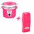 Kit Panela Termocera Megabell 900g Com REFIL + Aparelho Aquecedor de CeraRoll on Pink