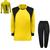 Kit para Goleiro Infantil Camisa E Calça Acolchoada Amarelo, Preto