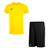 Kit Penalty X Camiseta + Calção Masculino Preto, Amarelo