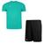 Kit Penalty X Camiseta + Calção Plus Size Masculino Verde, Preto