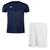 Kit Penalty X Camiseta + Calção Plus Size Masculino Branco, Marinho