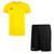 Kit Penalty X Camiseta + Calção Plus Size Masculino Preto, Amarelo