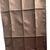 Kit Peseira Queen 2,30x45cm + 3 capa de almofada suede drapeada marrom