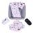 Kit Pet Cama Colchonete Toalha 6 Peças P 50x50 Noblesse Rosa