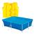 Kit Piscina 2000 Litros 001004 Mor e Colete Boia Inflável Infantil Amarelo Azul