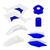 Kit Plástico Amx Completo Honda Crf 250f Branco / Azul - Acessório Azul