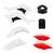 Kit Plástico Amx Completo Honda Crf 250f Branco / Vermelho - Acessório Preto