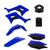 Kit Plástico Amx Completo Honda Crf 250f Azul / Preto - Acessório Preto