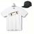 Kit Plus Size Camiseta e Bone Skate SK8 TropiCaos Branco, Skate centro