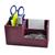 Kit Porta Caneta, Clips E Recado Office Designer - Odp1689 Vinho