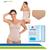 Kit Pós-cirúrgico Completo com Cinta Body Placa Abdominal e Fita de Silicone Bege