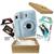 Kit Presente Câmera Instax Mini 12 Com Filme Preto + Filme Sky blue Azul