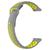 Kit Pulseira + Case bumper para Bip e BIP Lite Cinza com amarelo nike, Case prata