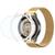 Kit Pulseira Magnética + Capa Acrílica + Pelicula Watch 5 Pro Dourado + Case Transparente