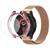 Kit Pulseira Magnética Curvada + Capa + Pelicula Watch 5 Pro Rose Gold + Case Rose