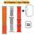 Kit Pulseiras Smartwatch Ultra W69 Plus 49mm Pelicula Case Silicone Kit 07