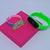 Kit Relógio de Pulso Digital Led Prova água Menina Silicone + Bracelete Pulseira 3D Infantil desenho animado Tendência Verde