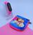 Kit Relógio Digital Led Silicone Prova água Ajustável para Crianças + Carteira Infantil com Ziper Frozen Minnie Presente Rosa