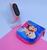 Kit Relógio Digital Led Silicone Prova água Ajustável para Crianças + Carteira Infantil com Ziper Frozen Minnie Presente Rose