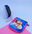 Kit Relógio Digital Led Silicone Prova água Ajustável para Crianças + Carteira Infantil com Ziper Frozen Minnie Presente Azul
