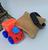 Kit Relógio Infantil Digital Led Bracelete Prova água Esportivo para Crianças + Brinquedo Carrinho de Construção Preto