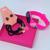 Kit Relógio Infantil Digital Prova água Bracelete Silicone Crianças Meninas Disney Desenho 3D +Pulseiras Brincos Moda Sereia