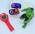 Kit Relógio Infantil Digital Sport Silicone Ajustável+ Boneco Personagem Super Heróis Homem Aranha Hulk+ Mini Carrinho Hulk