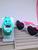 Kit Relógio Infantil Digital Sports Menina Colorido + Óculos de Sol Gatinho Formato Coração com Laço Hello Kitty Verde