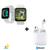 Kit Relogio Smartwatch Fit D20 + Fone inPods 12 Bluetooth  Branco