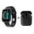 Kit Relogio Smartwatch Inteligente Y68 D20 Pro + Fone inPods 12 Bluetooth Preto