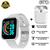 Kit Relogio Smartwatch Inteligente Y68 D20 Pro + Fone inPods 12 Bluetooth Branco