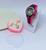Kit Relógios Infantil Digital Luz Led Colorido Menina Esportivo Calendário + Conjunto Colar e Brincos Aço Coração Rosa